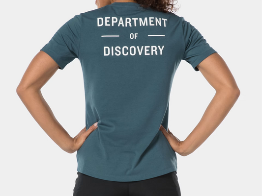 BONTRAGER WOMENS EVOKE MTN TECH TEE DARK TEAL 2XL