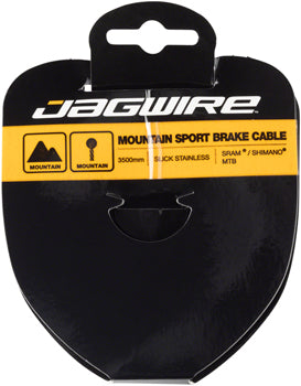 Jagwire Brake Cable Slick Stainless 1.5x3500mm Mountain Tandem