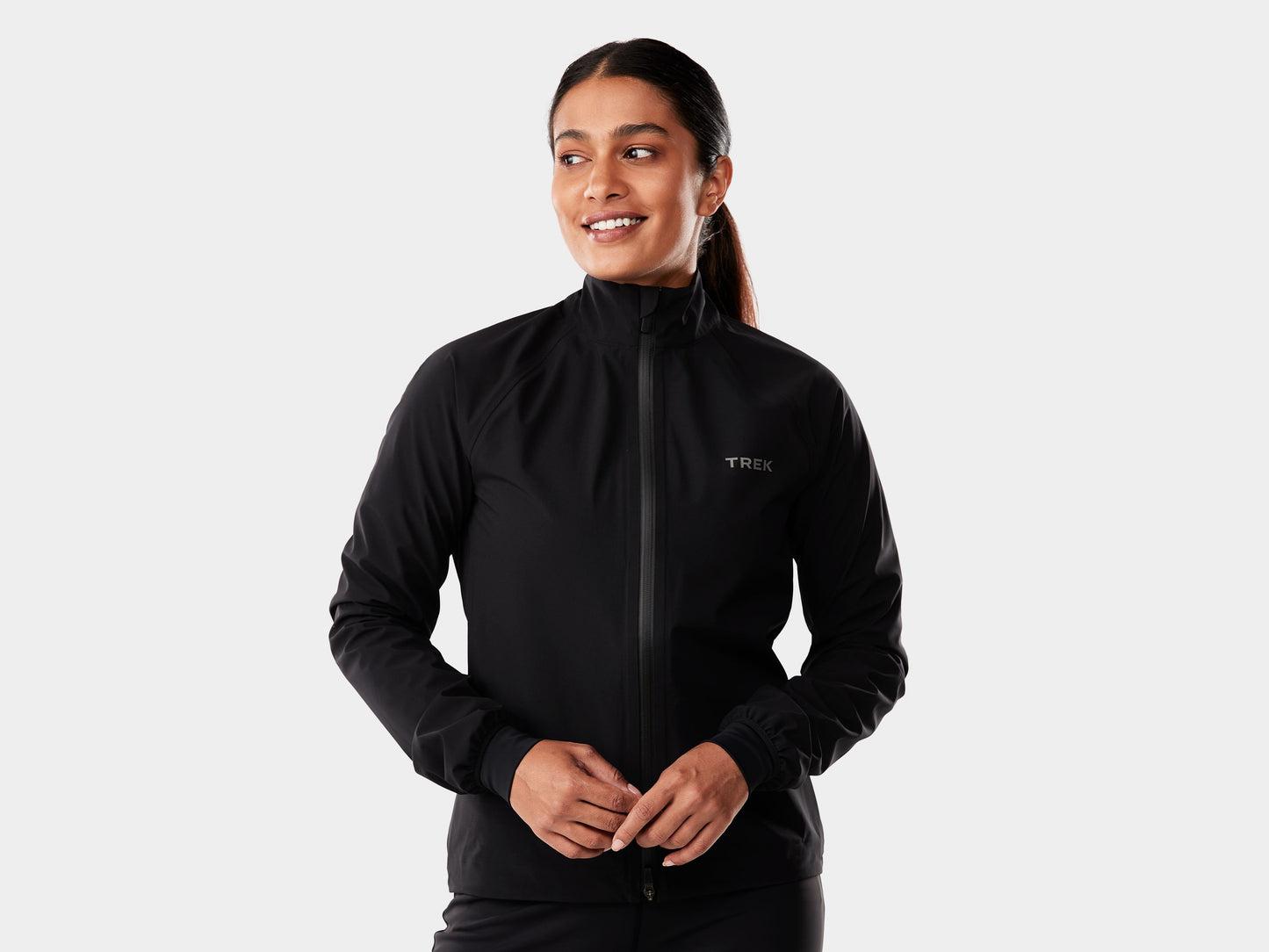 TREK WOMENS CIRCUIT RAIN JACKET BLACK S
