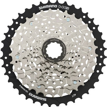 Shimano CS-HG400-8 Cassette - 8 Speed, 11-45t, Silver