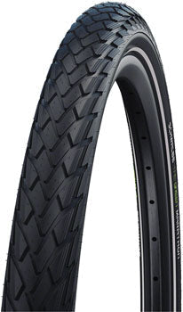 Schwalbe Green Marathon Tire - 700 x 50, Clincher, Wire, Black/Reflective, Performance Line, GreenGuard, Addix