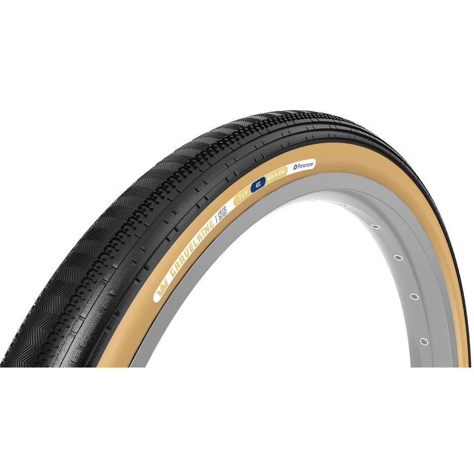 PANARACER GRAVELKING SS TIRE BLACK/BROWN 700x35c