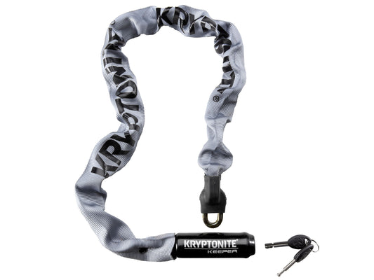 KRYPTONITE KEEPER 785 INTEGRATED CHAIN LOCK GREY