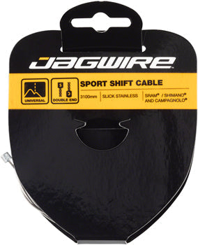 Jagwire Sport Shift Cable - 1.1 x 4445mm, Slick Stainless Steel, For SRAM/Shimano Tandem