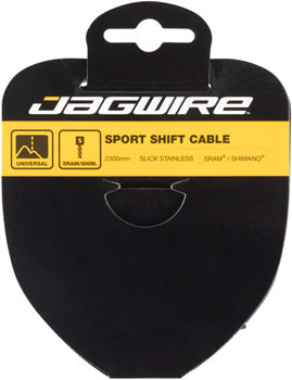 Jagwire Sport Shift Cable - 1.1 x 4445mm, Slick Stainless Steel, For SRAM/Shimano Tandem