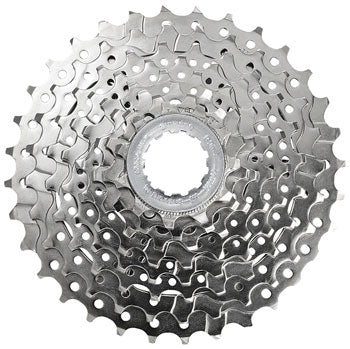 Shimano Claris CS-HG50 Cassette - 8 Speed, 12-25t, Silver, Nickel Plated