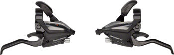 Shimano ST-EF500 3 x 7-Speed Brake/Shift Lever Set Black