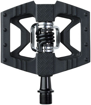 Crankbrothers Double Shot 1 Pedals - Single Side Clipless with Platform, Composite, 9/16", Black