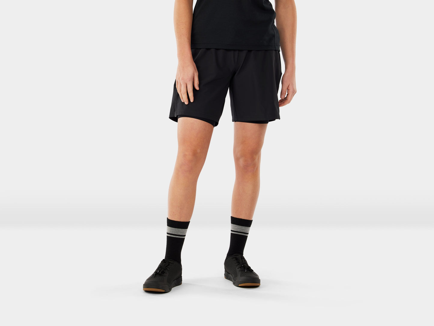 TREK WOMENS QUANTUM FITNESS SHORT BLACK XS