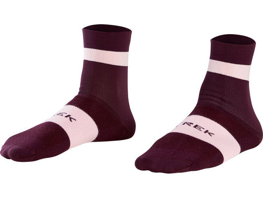 Trek Race Quarter Sock Mulberry L