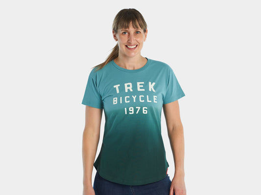 TREK FADE WOMENS T-SHIRT GREEN M