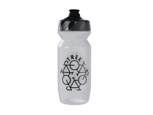 Trek Voda 21oz Water Bottle Clear/Trek Black